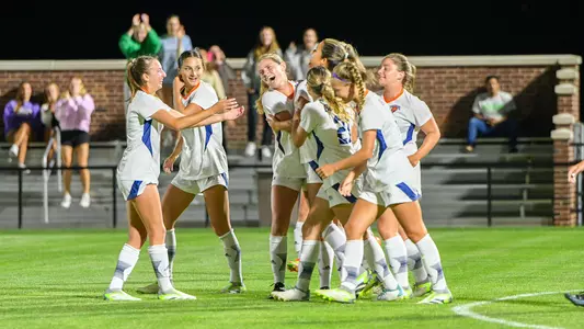 Goal celebration vs. Villanova