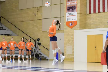 Volleyball Opens Weekend with Five-Set Victory Over Host William & Mary Image