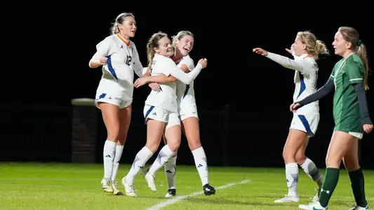 Women's Soccer Goal Celebration vs. Loyola
