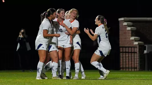 Women's Soccer Goal Celebration