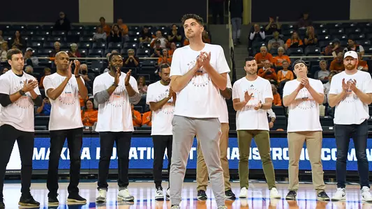 Pat Behan Halftime Ceremony