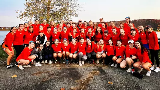 Bucknell rowing team photo