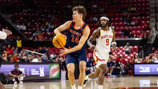 Images from the Bucknell Bison vs Maryland Terrapins mens basketball matchup on Wednesday, November 27 2024 at Xfinity Center, in College Park,MD. The Bison started slow and battled hard all the way to the end but the Terps picked up a 91-67 win.