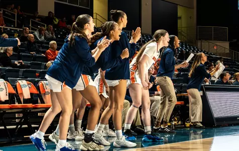 WBB Sideline Cheering