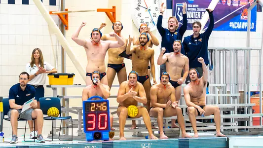 2025 Bucknell Men's Water Polo Bench