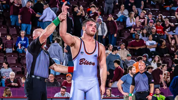 Bucknell Victory Pose