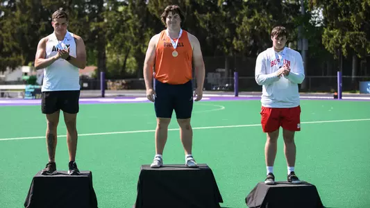 Wade Shomper Gold Medal Podium