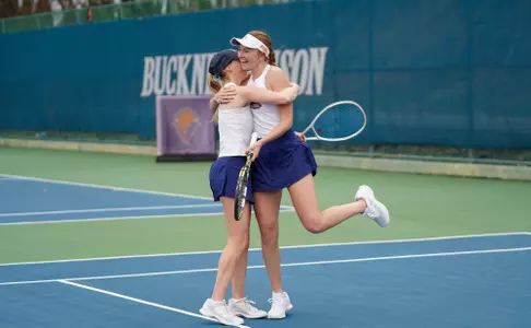 Women's Tennis Action Shot