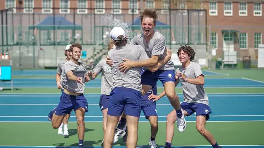 Men's Tennis Celebration