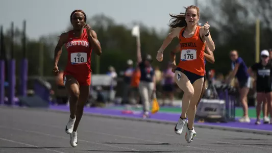 Alex Lea Winning the 200-meter Dash