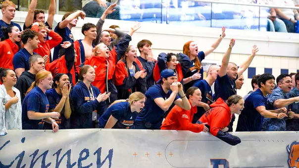Bison swimming & diving cheer
