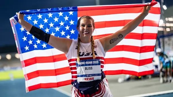 Evelyn Bliss American Flag