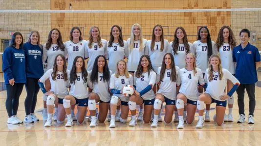 2025 Bucknell Volleyball Team Photo