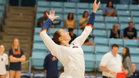 Caleigh O'Connell Serve - ORU