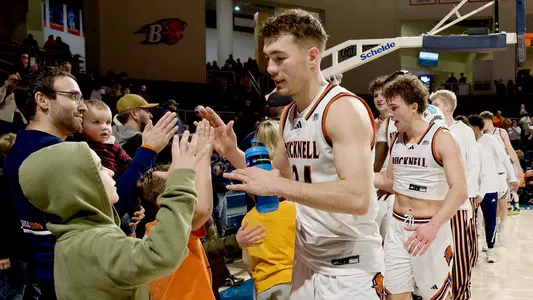 Bison Team with Fans