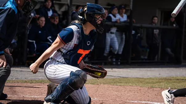 Barbara Jo Coppola catching