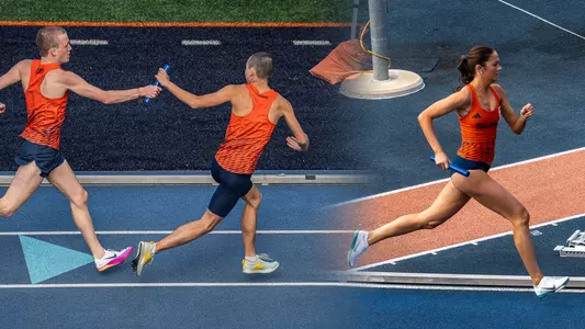 Bucknell Track & Field Runners in Fervent Competition