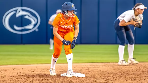 Marissa Rapino on the bases