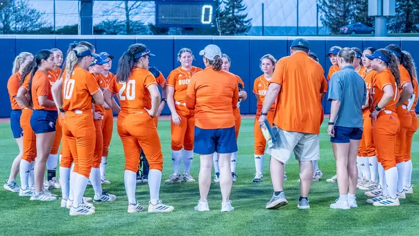 Postgame meeting at Penn State