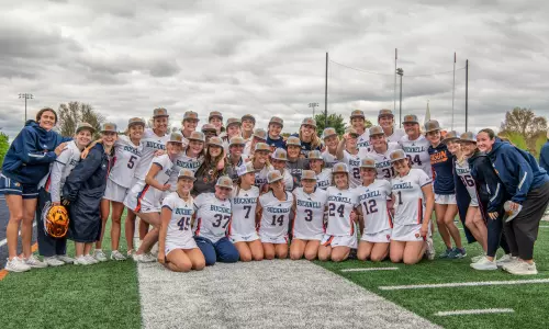 WLAX Patriot League Hats Photo