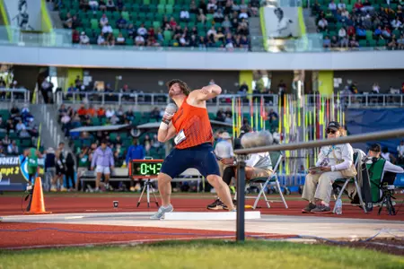 Wade Shomper NCAA Championships Throwing