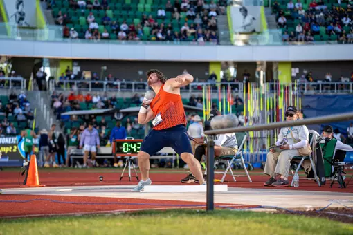 Wade Shomper NCAA Championships Throwing
