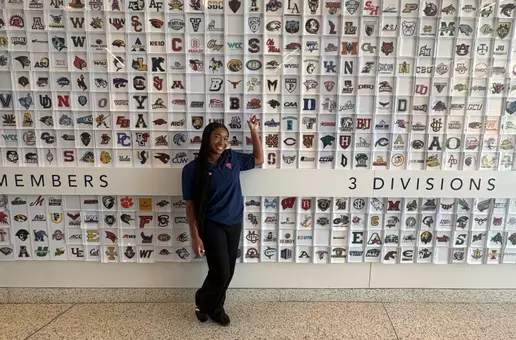 Tori Allen at NCAA Career in Sports Forum