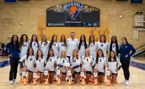 2026 Bucknell Volleyball Team Photo