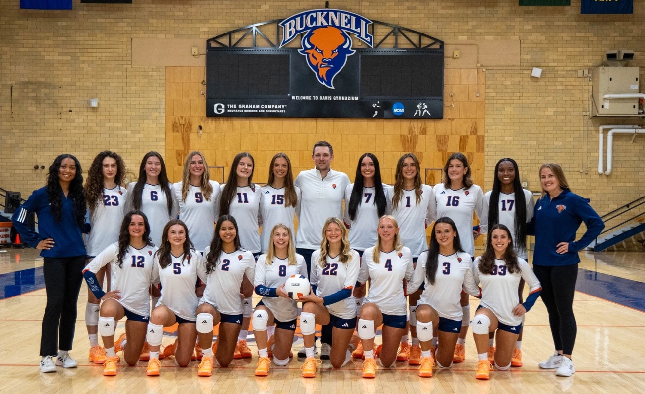 2026 Bucknell Volleyball Team Photo