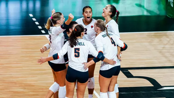 Team celebration