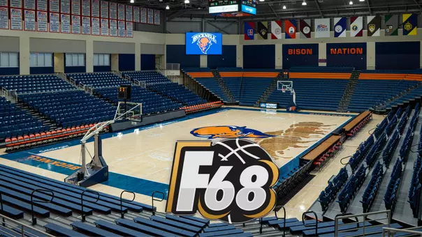 Sojka Pavilion with Field of 68 Logo