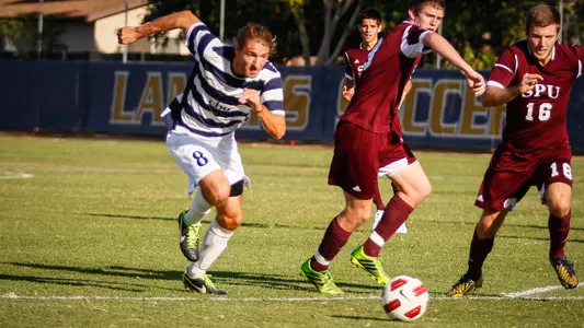 Cole Schmit Soccer Game vs. SPU