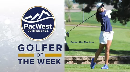 PacWest Golfer of the Week