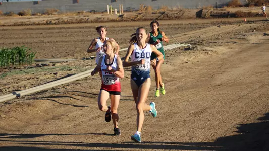 Anna Mate leads CBU at the Texas A&M Invite.