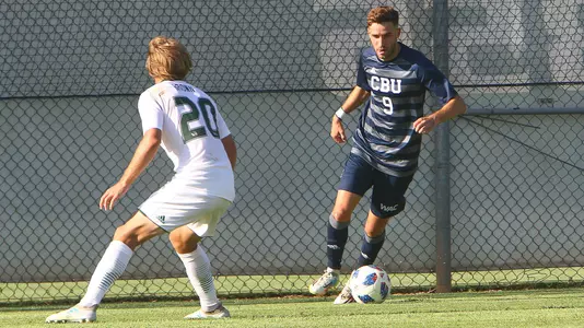 Sebastian Wiesbock scores in the last 10 seconds to lift CBU 2-1 at Incarnate Word.