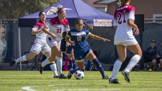 Miranda Martinez scores on Senior Day.