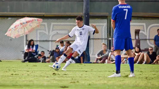 Preston Judd scores twice in CBU's 2-1 overtime victory over Houston Baptist.