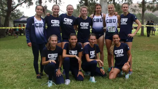 CBU women's cross country takes second at the Mark Covert Invitational.