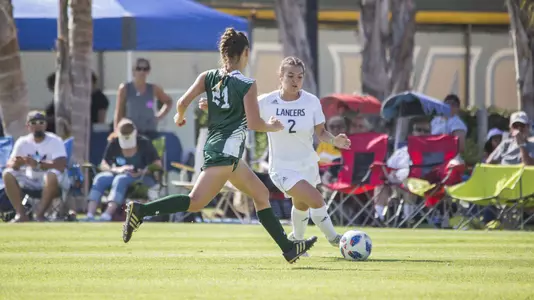 Rebecca Romero grabs a goal and two assists in CBU's 3-2 win at Cal Poly.