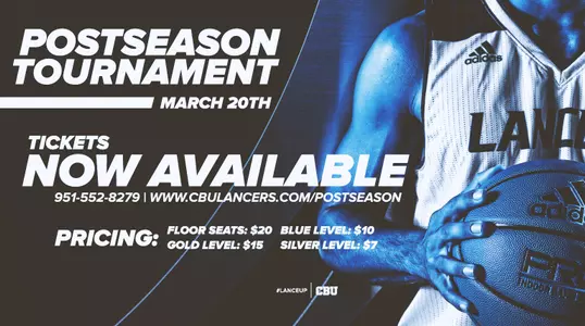 CBU Basketball Postseason Ticket Information