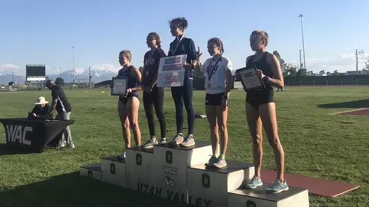 steeplechase podium