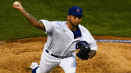 Tyson Miller Chicago Cubs MLB Debut