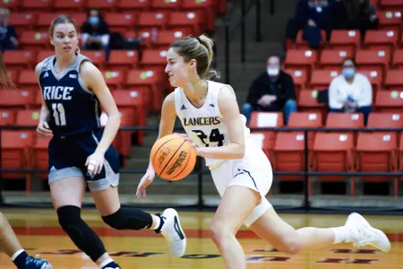 Brittany Klaman drive vs Rice