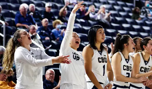 WBB Bench Cheer vs Tarleton