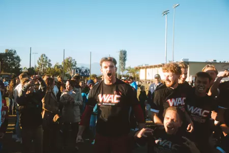 CBU celebrates WAC Tourney Win