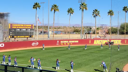 SB Warming Up at ASU