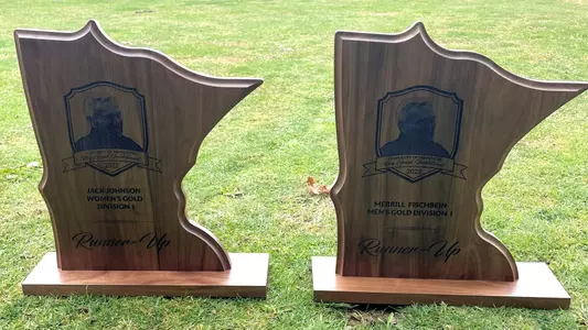Roy Griak Invitational 2022 Runner-Up Trophies