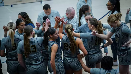 WBB Huddle at Pepperdine