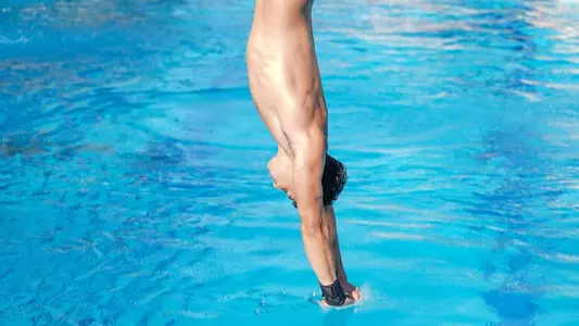 Jimenez Entering the Water
