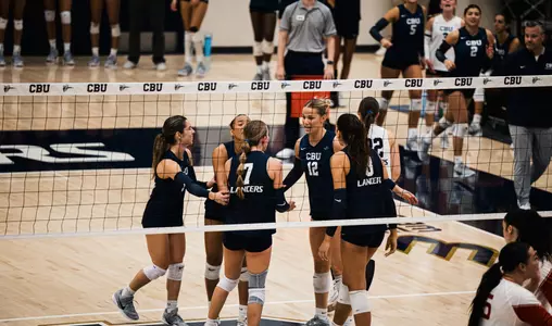 Volleyball Team Huddle
